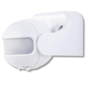 Bewegungsmelder Lampe anschließen: So geht's Schritt für Schritt REV Bewegungsmelder aussen - IP44, Leuchtdauer & Helligkeitsempfindlichkeit einstellbar, LED geeignet, Reichweite 12m/180°, vertikal verstellbar, weiß